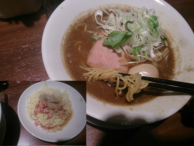 「超濃厚 烏賊煮干中華そば+そのまま食べれる替え玉+煮玉子」@麺屋 ねむ瑠の写真