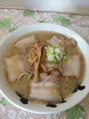 「こってり肉支那そば」@大笑家の写真