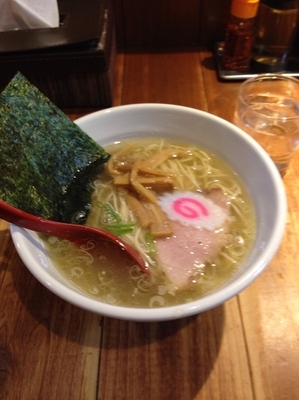 「支那そば 塩  750円」@麺肆 秀膽の写真