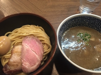 「味玉極濃煮干しつけ麺（930円）」@煮干しつけ麺 宮元の写真