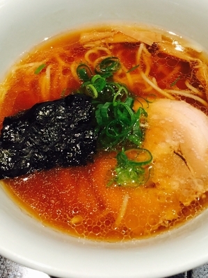 「ミニ醤油らぁ麺¥570」@支那そばや 新横浜ラーメン博物館店の写真