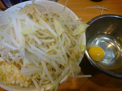 「SGG髑髏」@ラーメン二郎 八王子野猿街道店2の写真