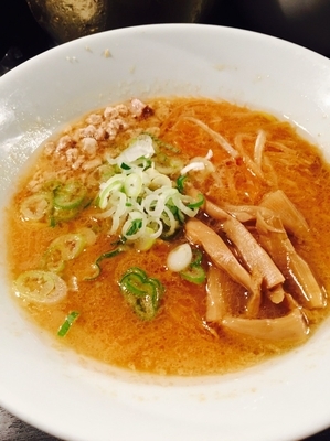 「ミニ味噌ラーメン¥570」@すみれ 新横浜ラーメン博物館店の写真