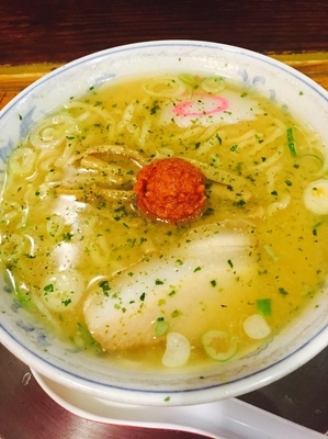 「ミニからみそラーメン¥570」@龍上海 新横浜ラーメン博物館店の写真