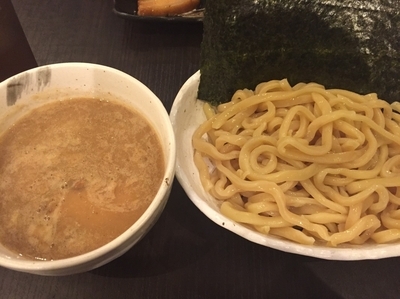 「魚介豚骨バカつけ麺（750円）」@麺バカ息子の写真
