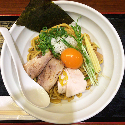「特製まぜSOBA（並）」@銀座 篝 ラゾーナ川崎プラザ店の写真