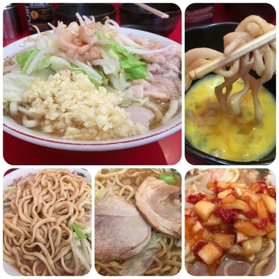 「小ラーメン¥700+生姜¥50生卵¥50タマチ¥100」@ラーメン二郎 札幌店の写真