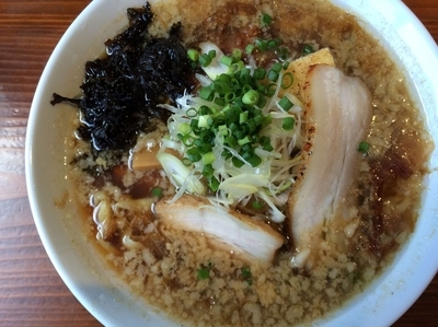 「【限定】土佐醤油らーめんリッチ 800円」@麺処ぼたん 宇都宮本店の写真