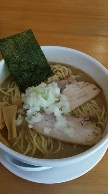 「煮干そば中750円」@煮干そば とみ田の写真