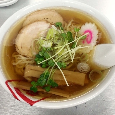 「しょうゆラーメン　600円」@佐野ラーメン いってつの写真