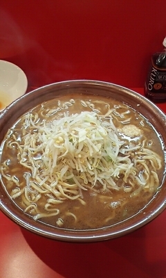 「小らーめん＋大盛（麺量900g）」@麺屋 桐龍の写真