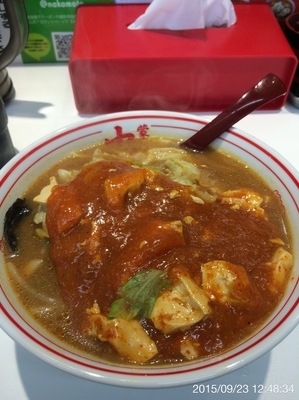 「蒙古タンメン ¥800 クーポン麺大盛」@蒙古タンメン中本 草加店の写真