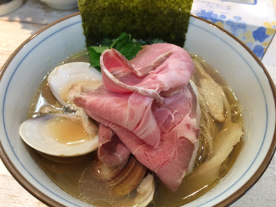 「蛤そば　淡口ver」@中華そば 四つ葉の写真