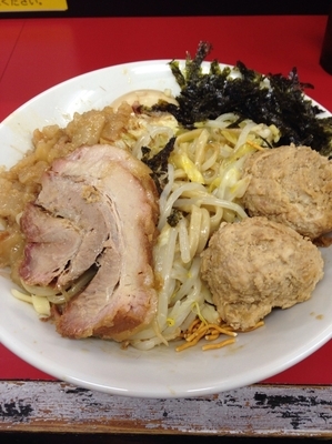 「汁なし  チーズ  味玉」@ラーメン一心の写真