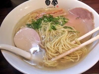 「塩そば」@中華そば田家 ふくふくの写真