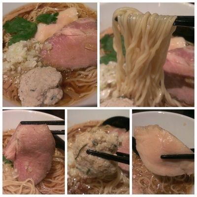 「【SR7コラボ④】タマシャモと青森ｼｬﾓﾛｯｸの軍鶏そば」@中華そば 輝羅の写真