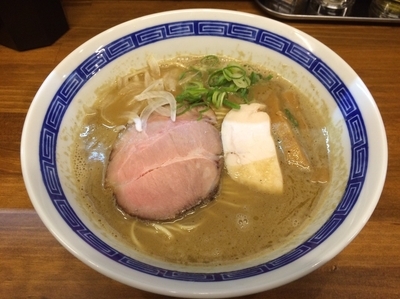 「濃厚ぶっつぶしラーメン」@らーめん かつお拳の写真