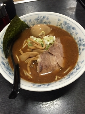 「魚介中華そば味噌味」@東池袋大勝軒 節の一分の写真