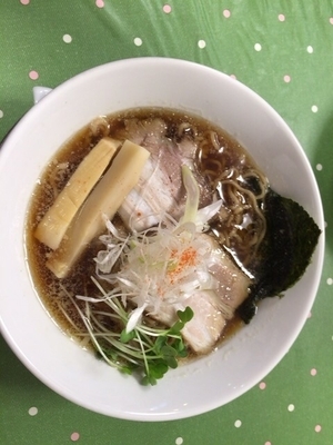 「煮干し中華そば（醤油）730円」@幻の中華そば加藤屋 県庁前もり〜んの章の写真