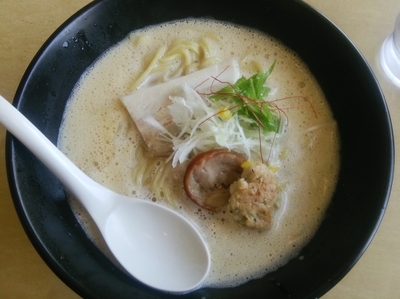 「濃厚鶏塩らーめん（中盛）」@麺屋 にし田の写真