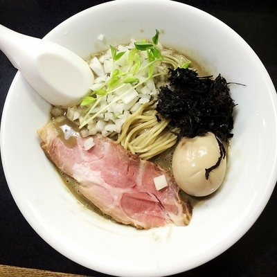 「濃厚そば＋味玉＋和え玉」@麺処 晴の写真