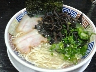 「きくらげらーめん（￥780)」@博多ラーメン よねちゃんの写真