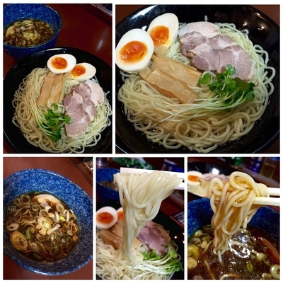 「【夜の部10食限定】お醤油のつけそば￥980」@ラーメン ひかりの写真