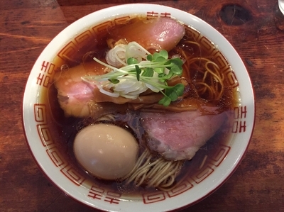 「味玉中華そば【850円】」@中華そば しば田の写真