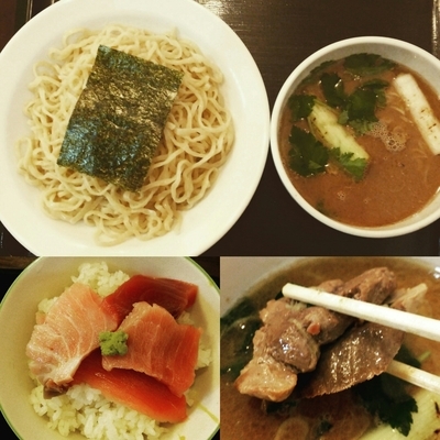 「プレミアム限定 ねぎまラーメン 変わり飯付 1500円」@ラーメン愉悦処 似星の写真