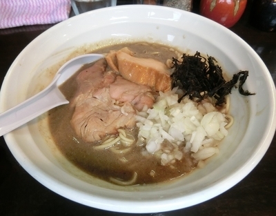 「煮干濃麺ＨＶ」@濃麺 海月の写真