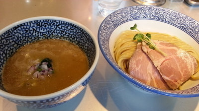 「【限定】節薫る鶏白湯つけ麺￥880」@豚骨一燈の写真