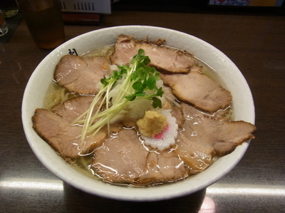 「肉そば 塩 大盛 880円」@肉そば総本山 神保町 けいすけの写真