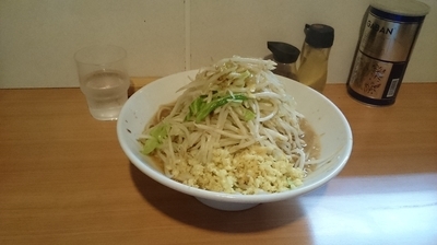 「大・ショウガ(ヤサイアブラカラメ)￥８００＋５０」@豚星。の写真