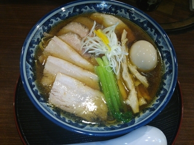 「特製中華そば（大盛）」@さくら木の写真