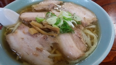 「チャーシュー麺（大）」@青竹手打麺 餃子 岳乃屋の写真
