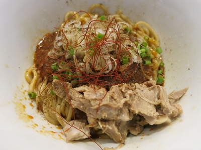 「プチライス付き 麻婆まぜそば　　800円」@らぁ麺 やまぐち 辣式の写真