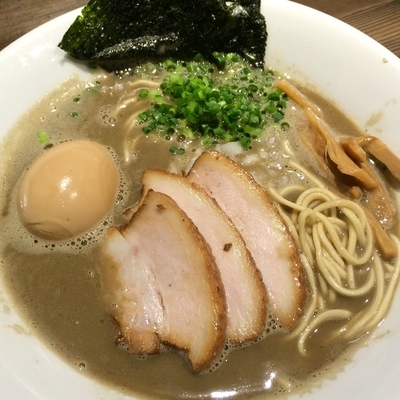 「特製極濃煮干しそば1000円」@つけ麺 一燈の写真