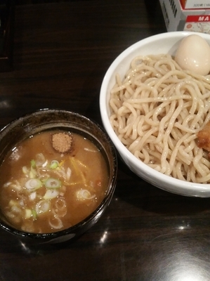 「味玉濃厚つけめん大盛り」@麺屋繁の写真