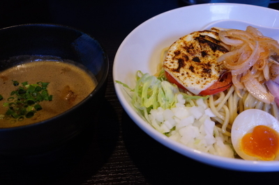「特製カレーつけめん＋特製カレーライス（それぞれ限定）」@麺処 夏海の写真