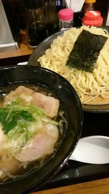 「塩つけ麺   750円  味玉 クーポン」@麺処 みどり 高崎店の写真