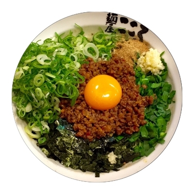 「☆台湾まぜそば➕九条ねぎ盛り☆」@麺屋 こころ 大岡山本店の写真