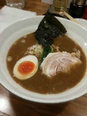 「醤油パイタン」@しげそばの写真