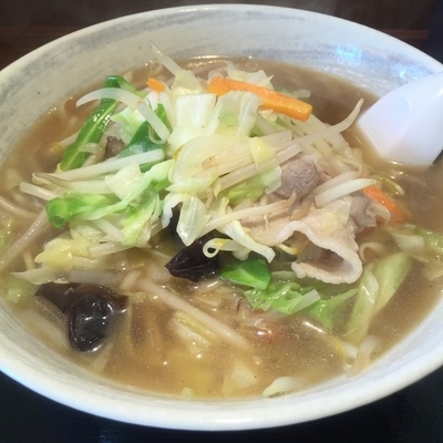 「タンメン（￥750）」@らーめん・定食 わかの写真