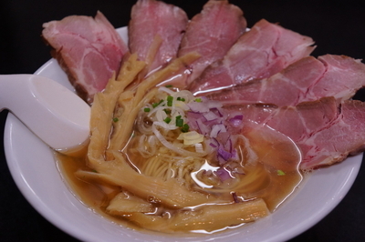 「チャーシュー塩そば＋豚めし（小）」@麺処 晴の写真