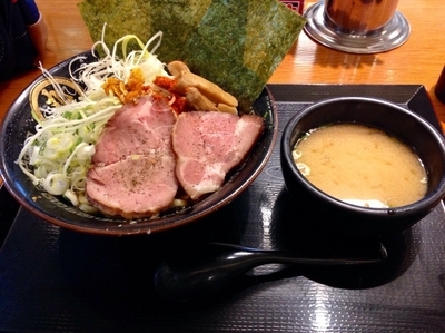 「味麺(油そば)味噌汁付き ¥780」@丸め 田無ファミリーランド店の写真