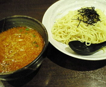 「濃厚辛味噌つけ麺　８２０円」@らーめん みそ膳 丸の内店の写真