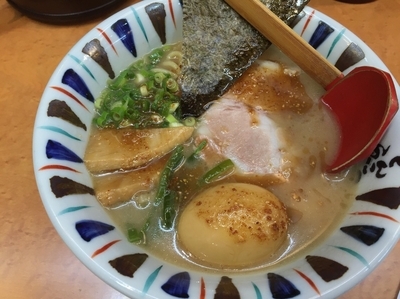 「七志味玉らーめん（800円＋税）」@七志らーめん 鹿島田店の写真