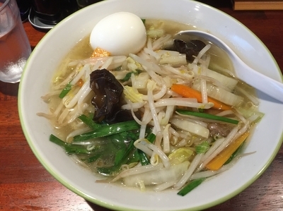 「タンメン＋えんたん（850円）」@タンメン専門店 五十一の写真