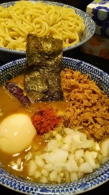 「かれあつ特盛り（裏ver)＋チーズ＋ライス」@狼煙 〜NOROSHI〜の写真