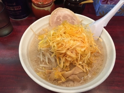 「しょうゆ辛ねぎらーめん880円」@こってりらーめん なりたけ TOKYOの写真